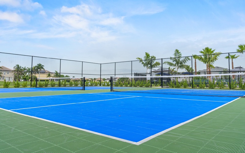 Pickleball courts